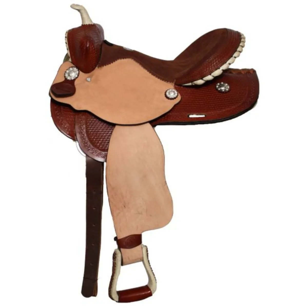 14", 15" OR 16" DOUBLE T BARREL STYLE SADDLE