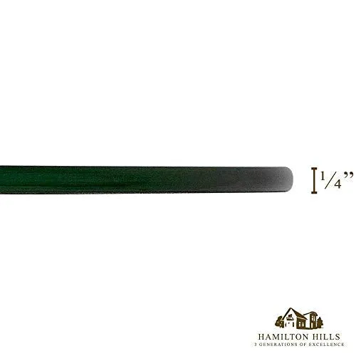 18 Inch Glass Table Top | 1/4" Thick Tempered Polished Pencil Edge | 18" No Bevel Premium