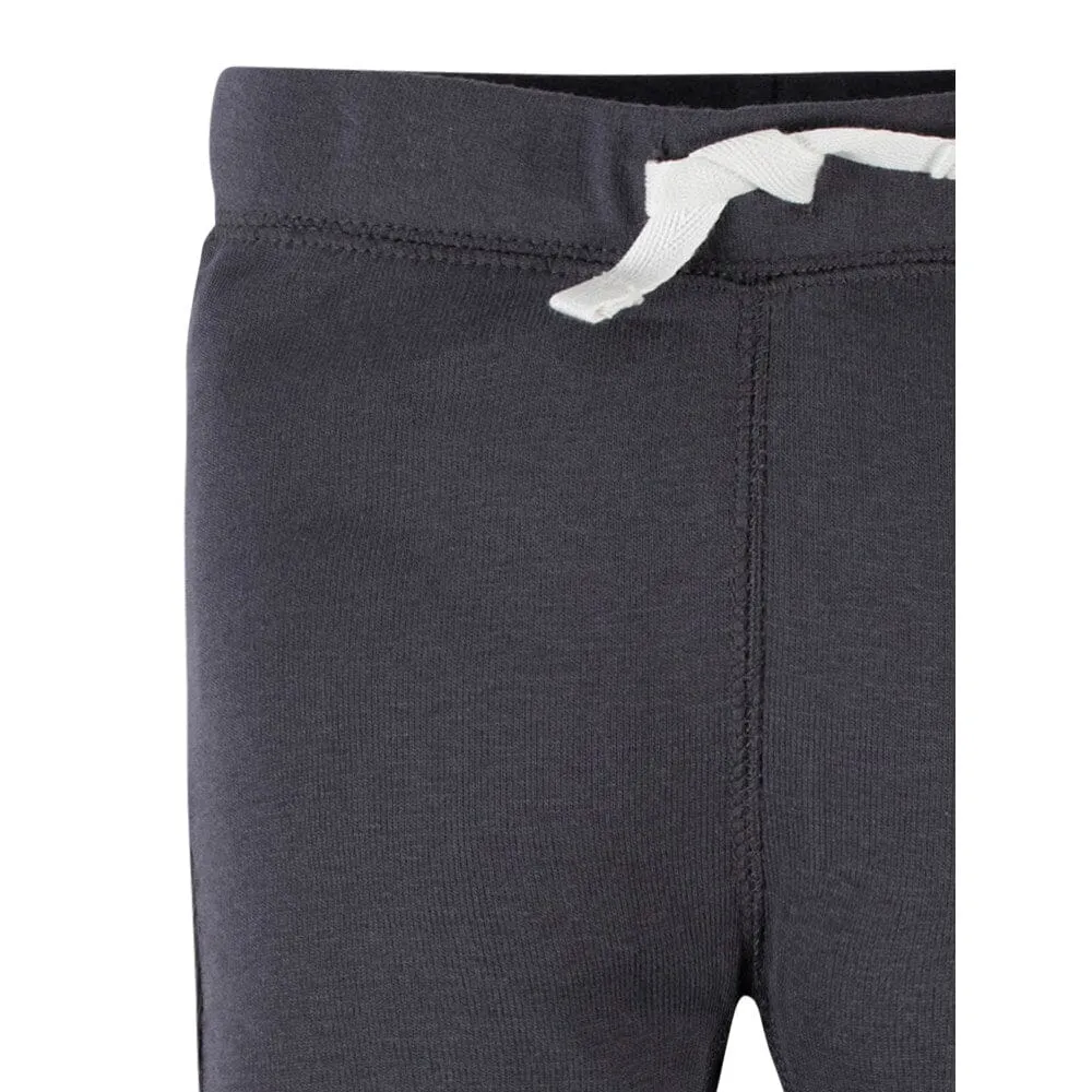 4-Pack Baby Boys Black & Gray Pants