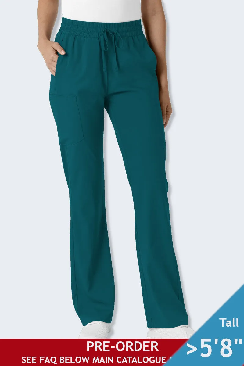 5251T LaserClinics WonderWink Boundless Women's Tall Bootcut Scrub Pant Caribbean