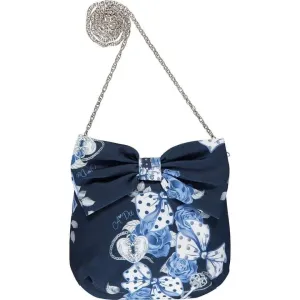 A Dee - Bows & Roses Handbag - Navy