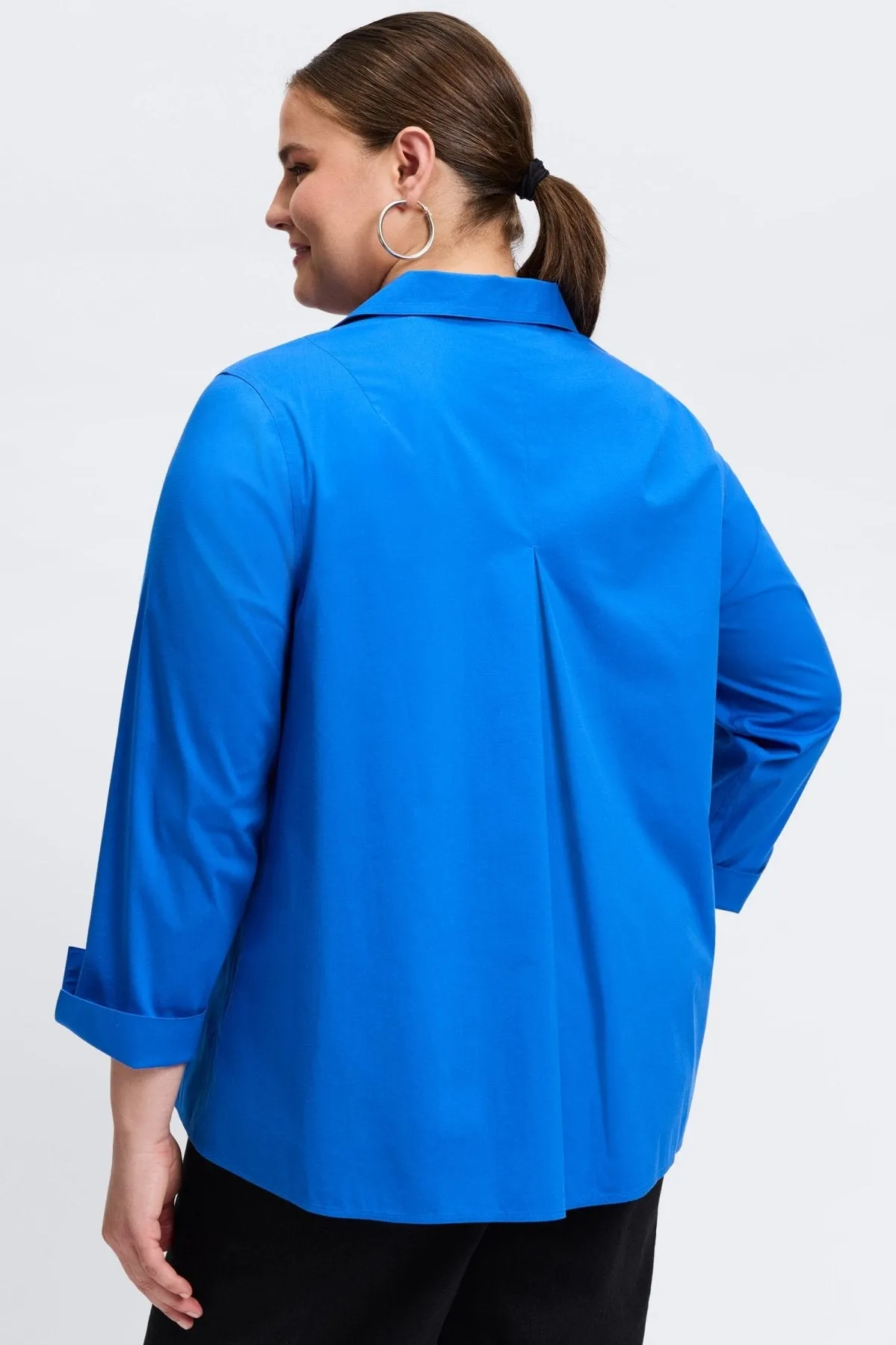 Agnes Plus Stretch No Iron Popover Shirt