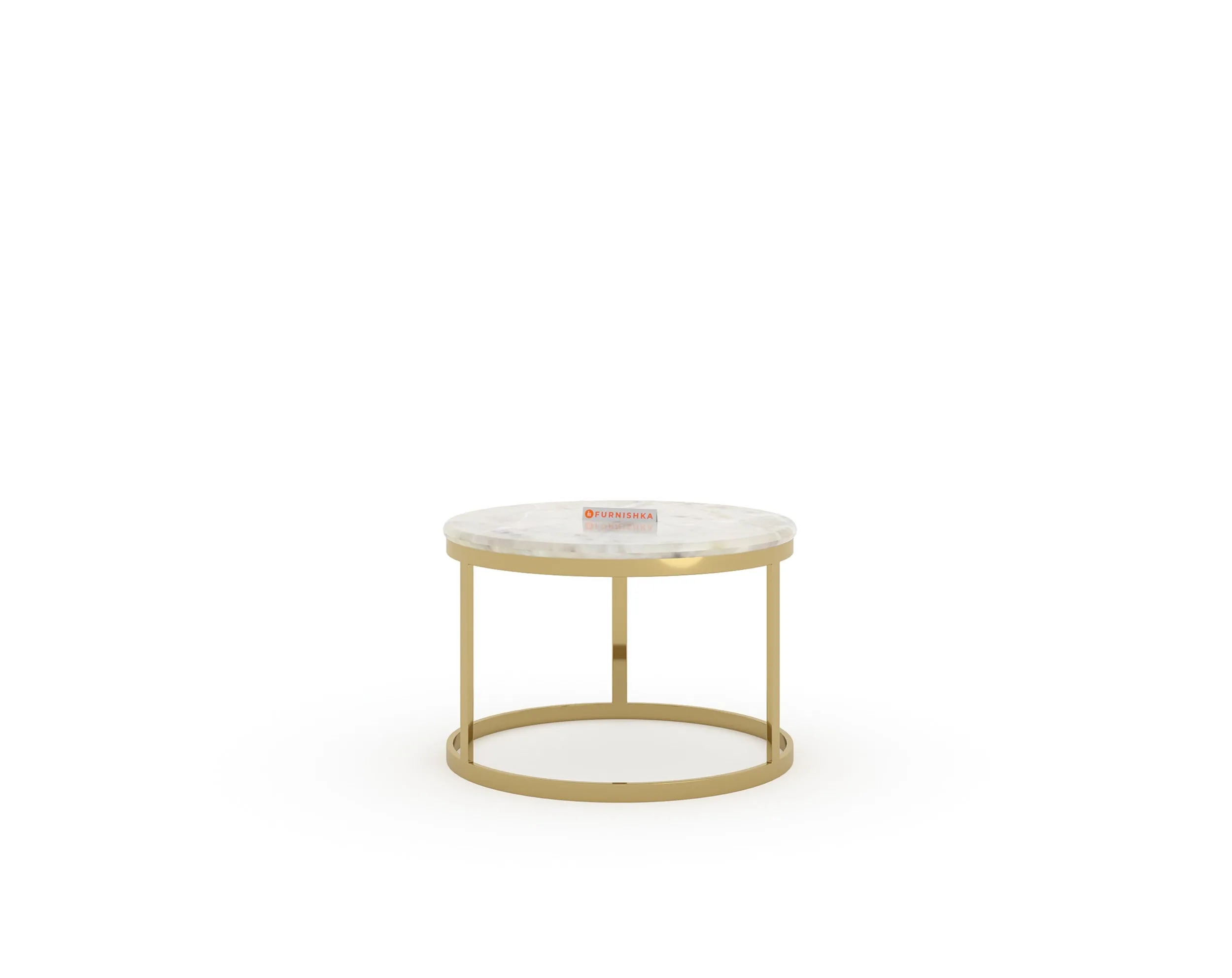 Arcus Nesting Coffee Table with Australian Onyx Top