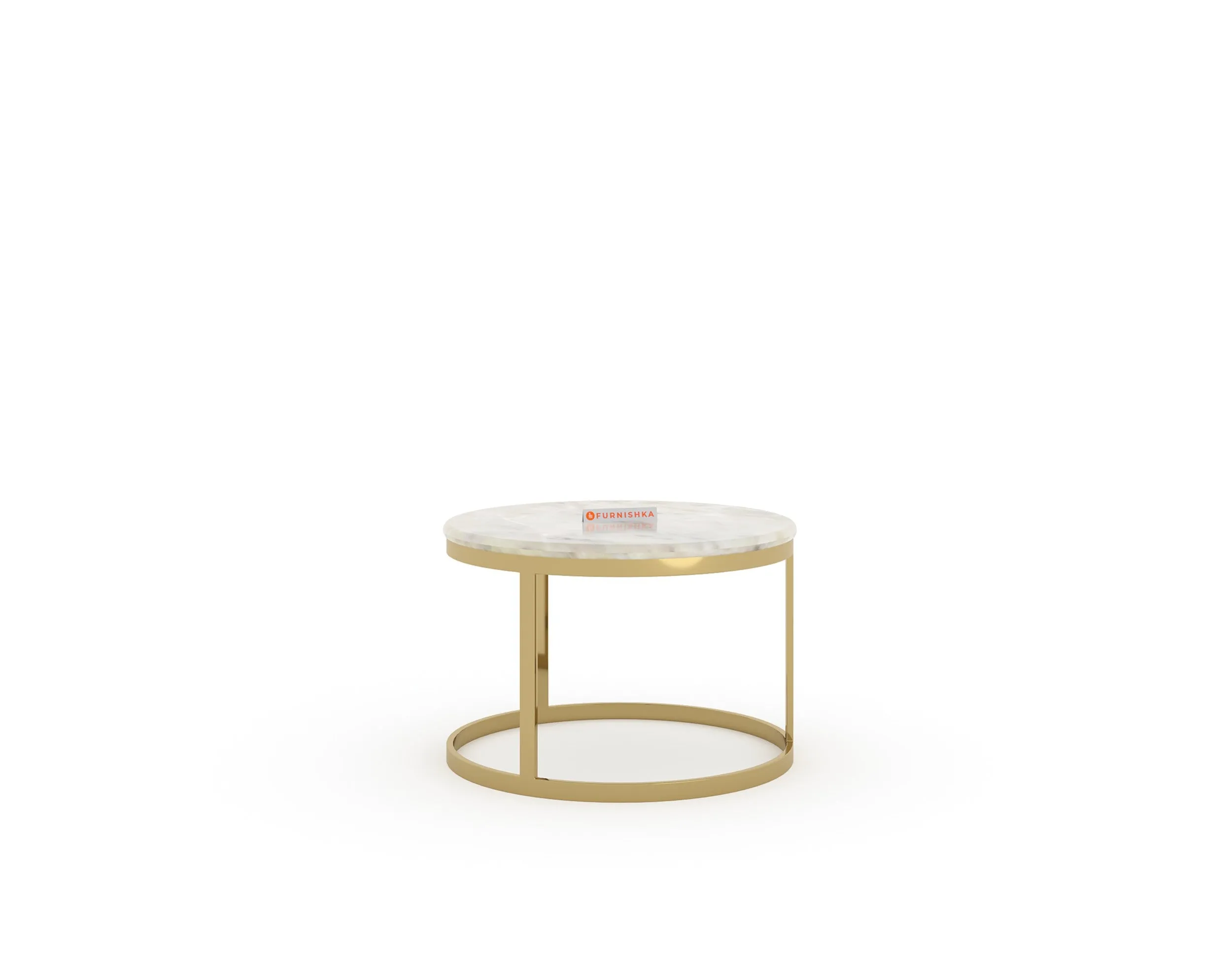 Arcus Nesting Coffee Table with Australian Onyx Top