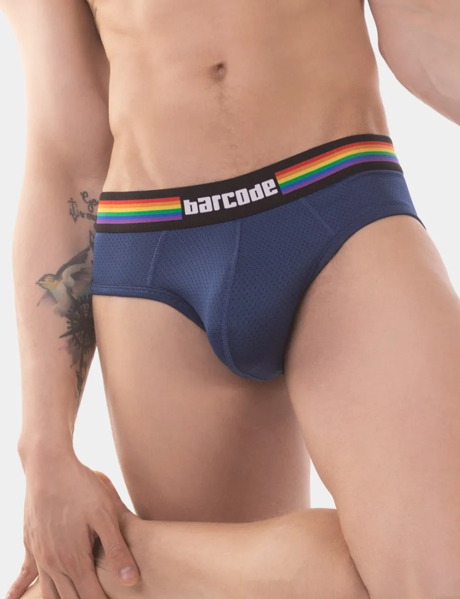 Barcode Berlin Pride Brief Navy