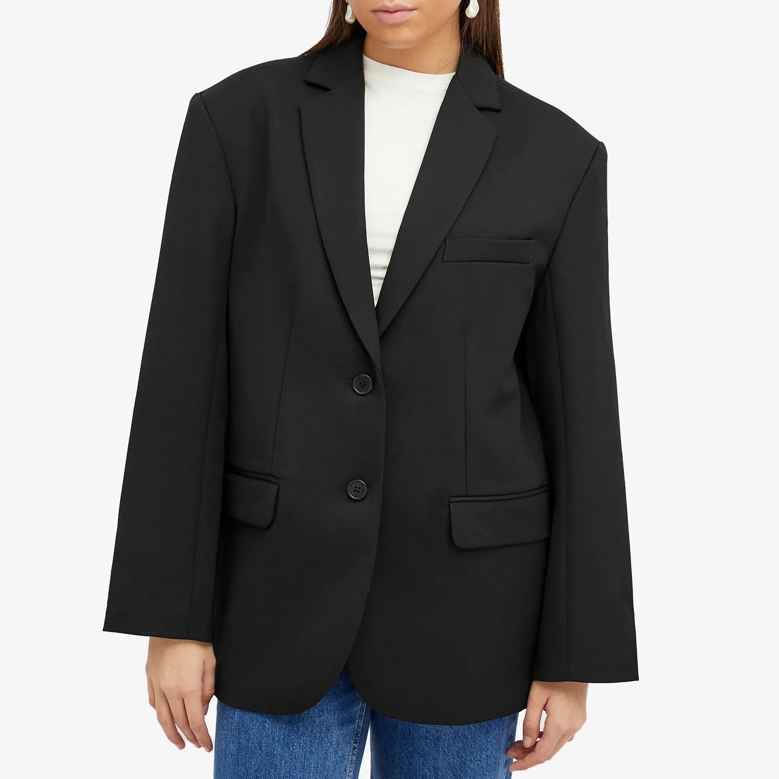 Blazer ANINE BING Quinn, black