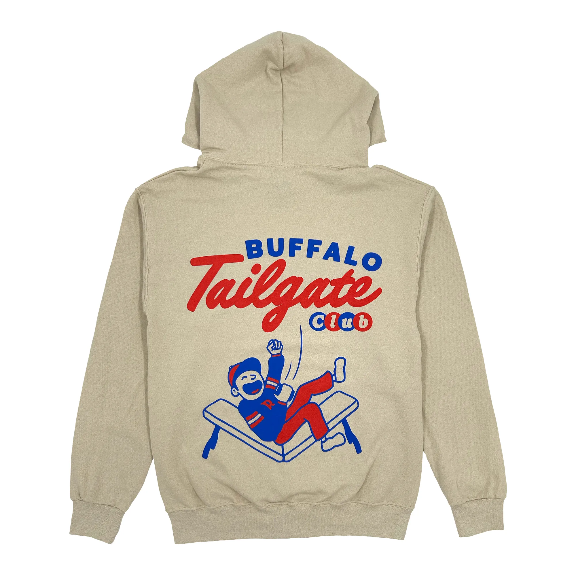 Buffalo Tailgate Club Cream Hoodie