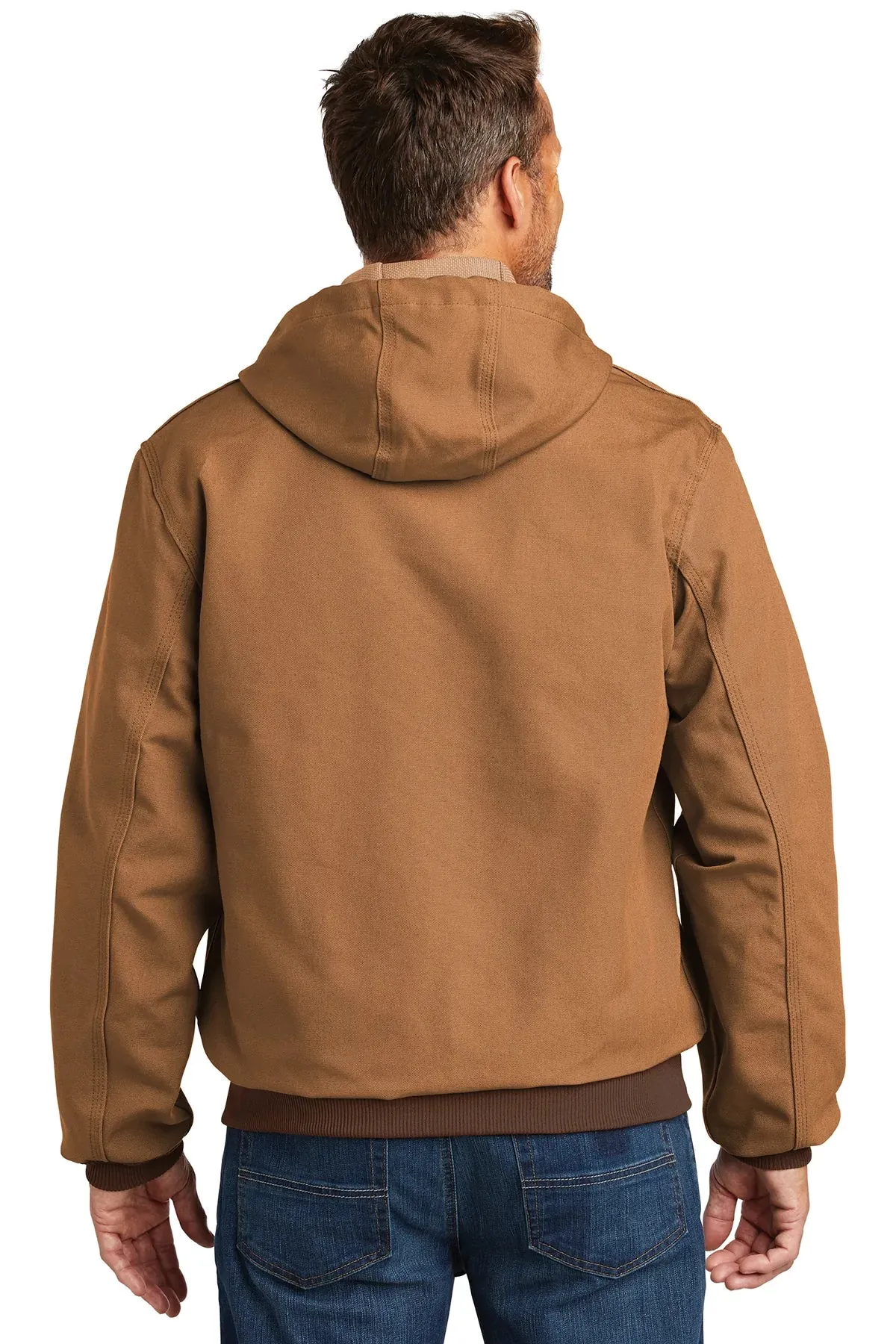 Carhartt Thermal-Lined Duck Custom Jackets, Carhartt Brown