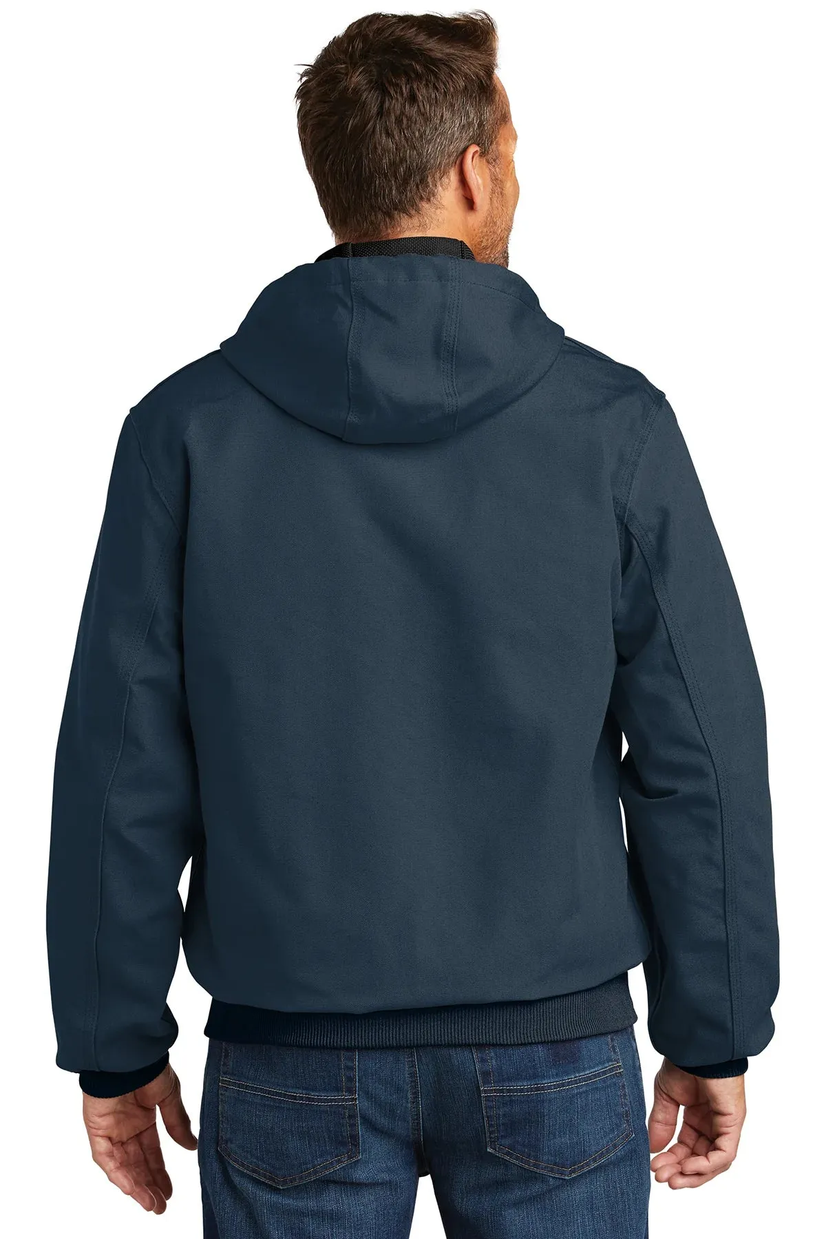 Carhartt Thermal-Lined Duck Custom Jackets, Dark Navy