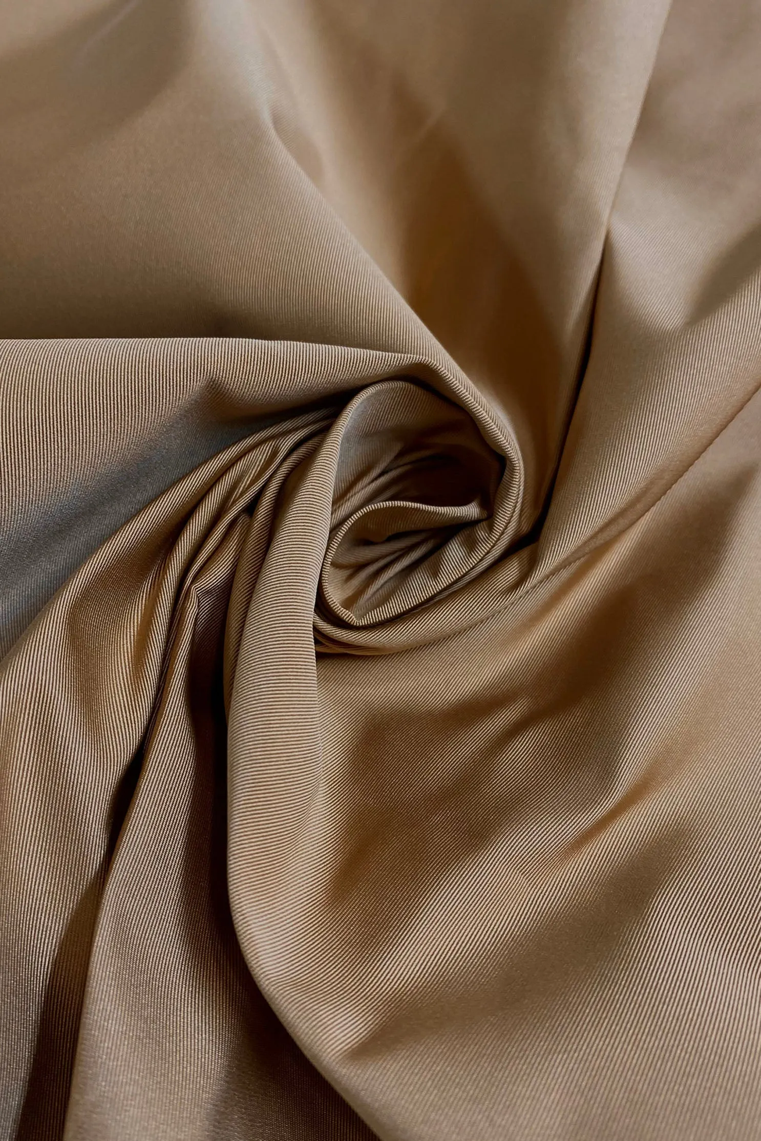 Champagne Beige Italian Poly Faille