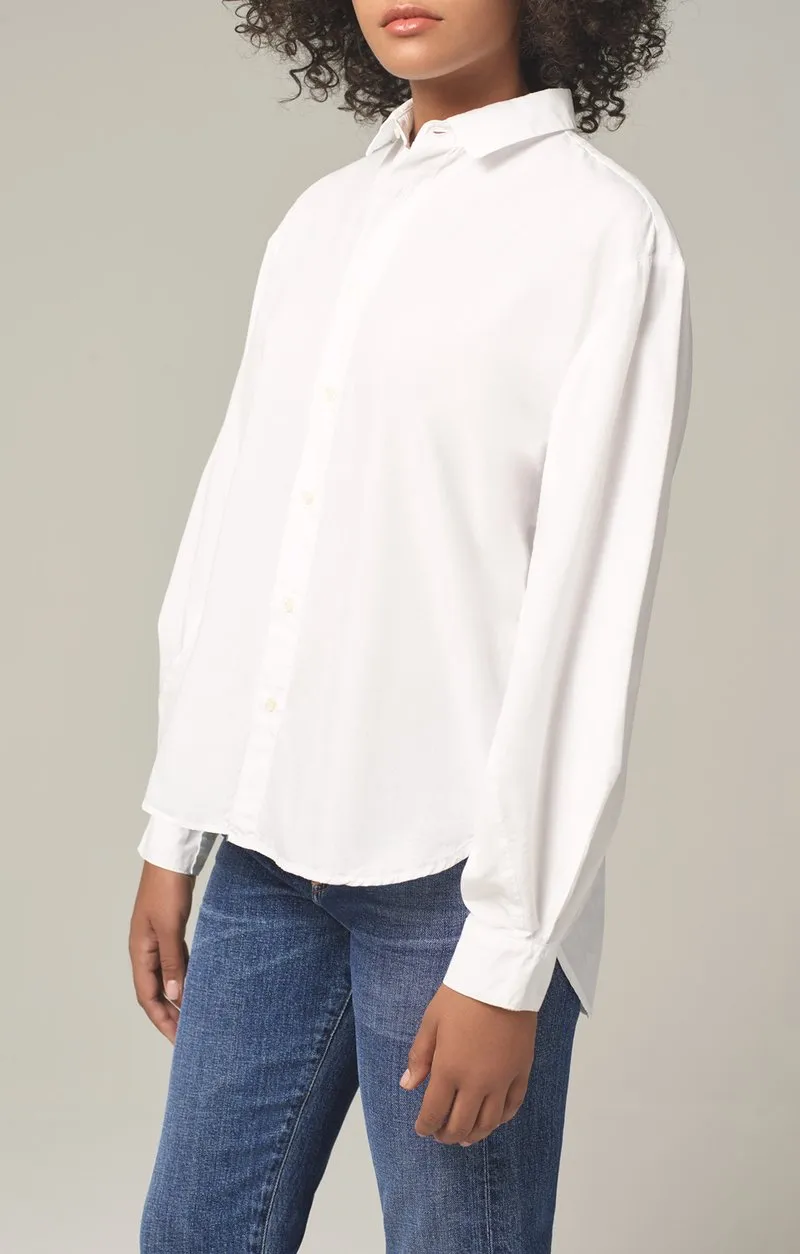 Citizens Of Humanity - Marisa Lantern Sleeve Shirt in White