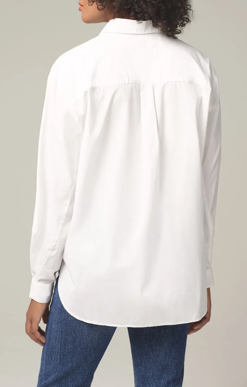 Citizens Of Humanity - Marisa Lantern Sleeve Shirt in White