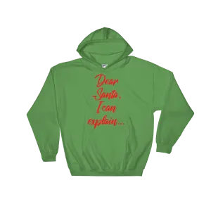 Dear Santa Christmas Hoodie