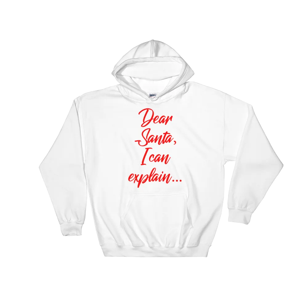 Dear Santa Christmas Hoodie