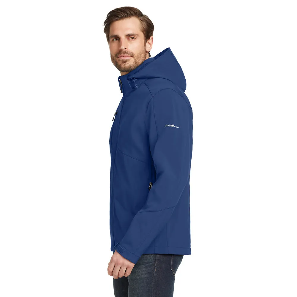 Eddie Bauer® Hooded Soft Shell Parka - Admiral Blue