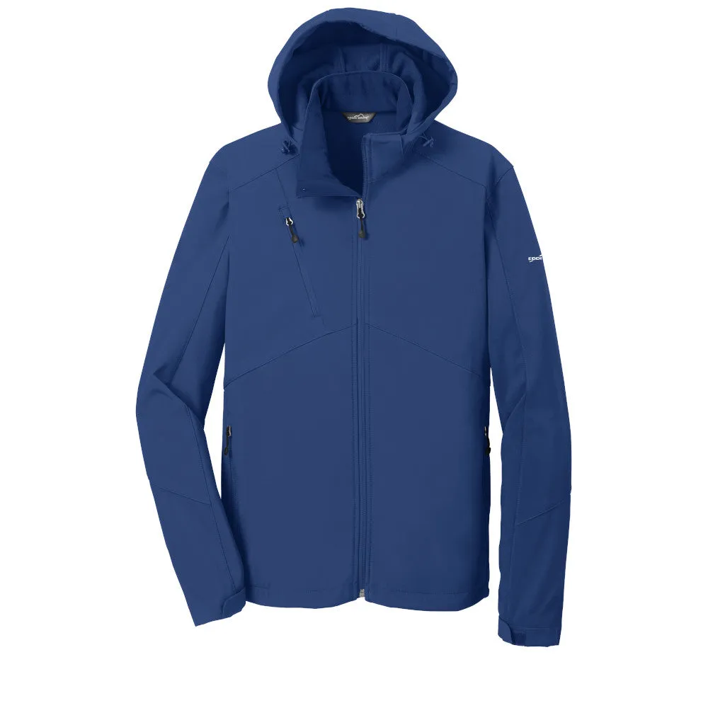 Eddie Bauer® Hooded Soft Shell Parka - Admiral Blue