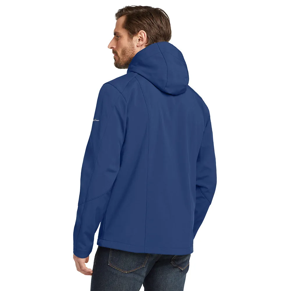 Eddie Bauer® Hooded Soft Shell Parka - Admiral Blue