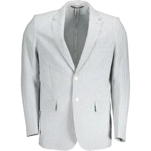 Gant White Cotton Men Jacket