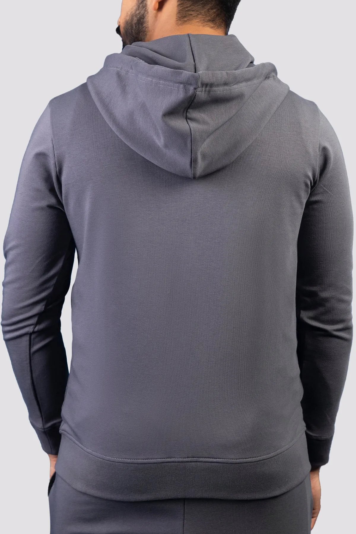 Grey New Sclothers Zipper Hoodie - W23 - MH0061R