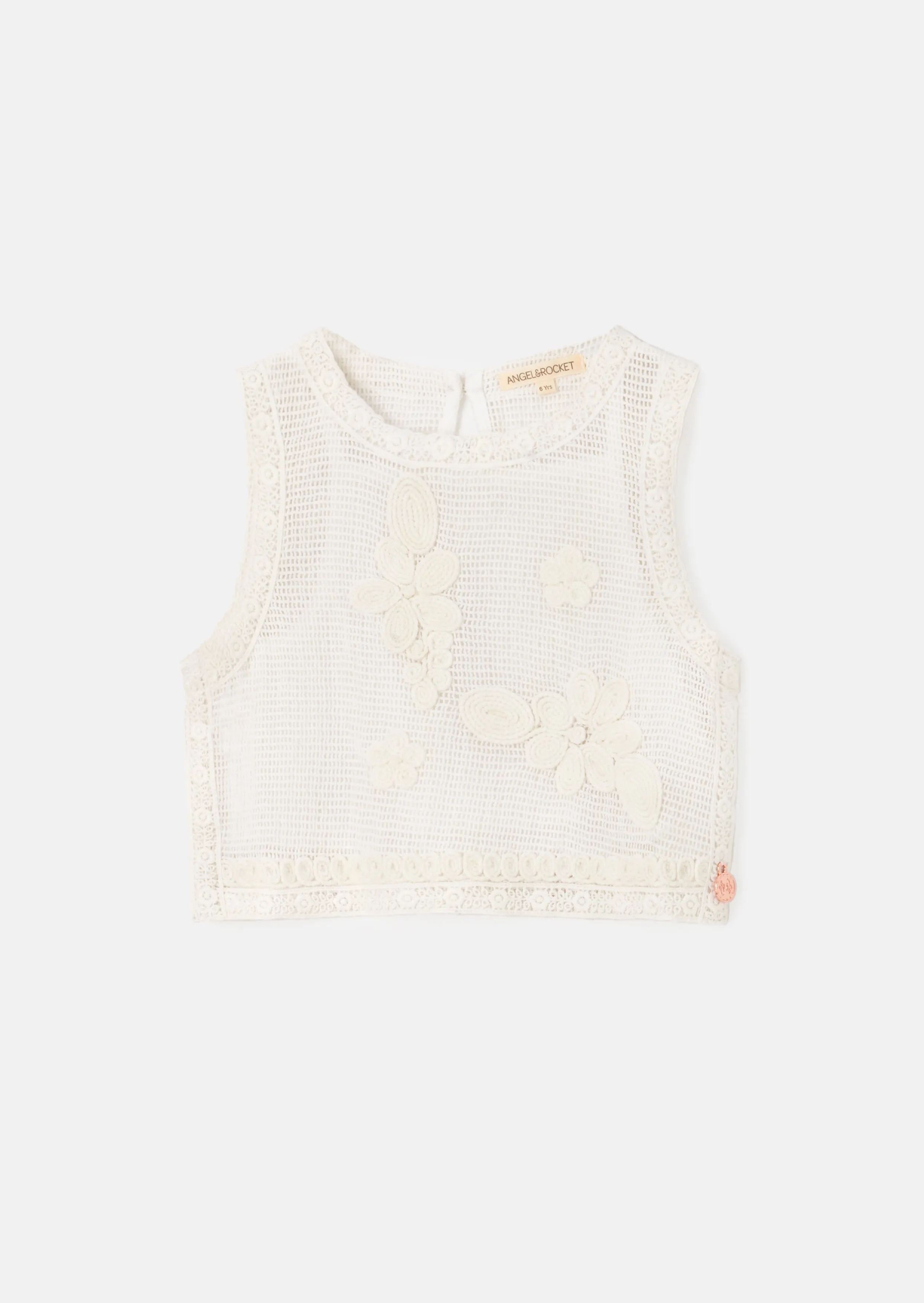 Luna Floral Embroidered Vest