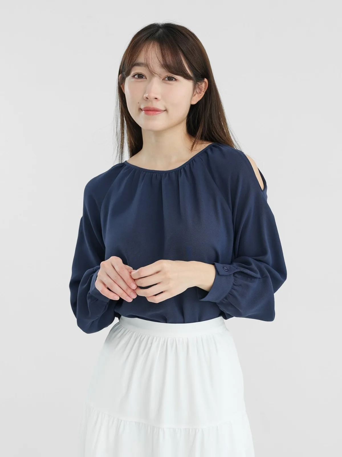 Lydia Cold Shoulder Top