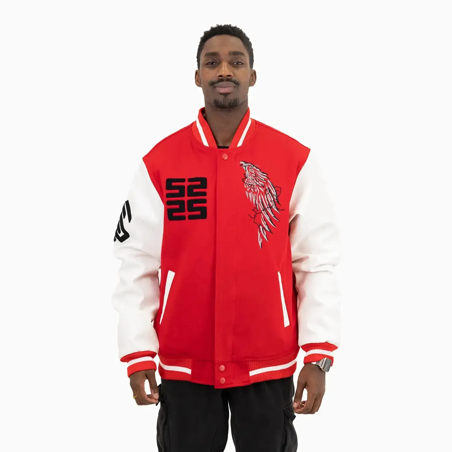 Men's Wings Wool Varsity Jacket