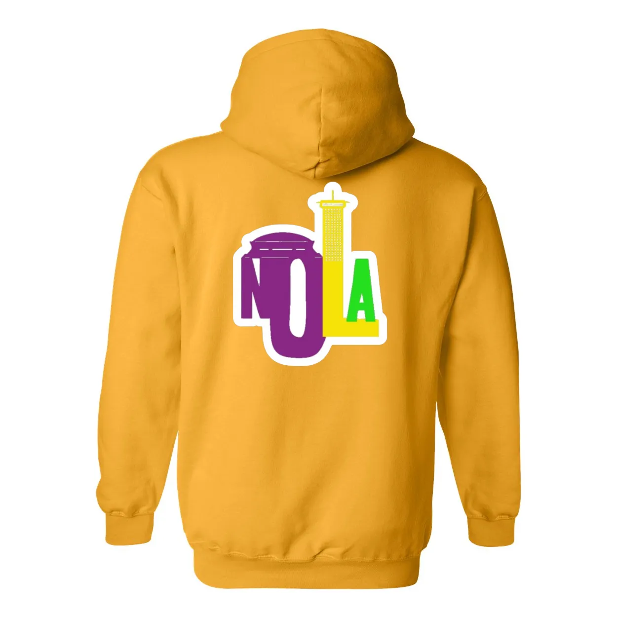 NOLA "Skyline" Hoodie (Mardi Gras)