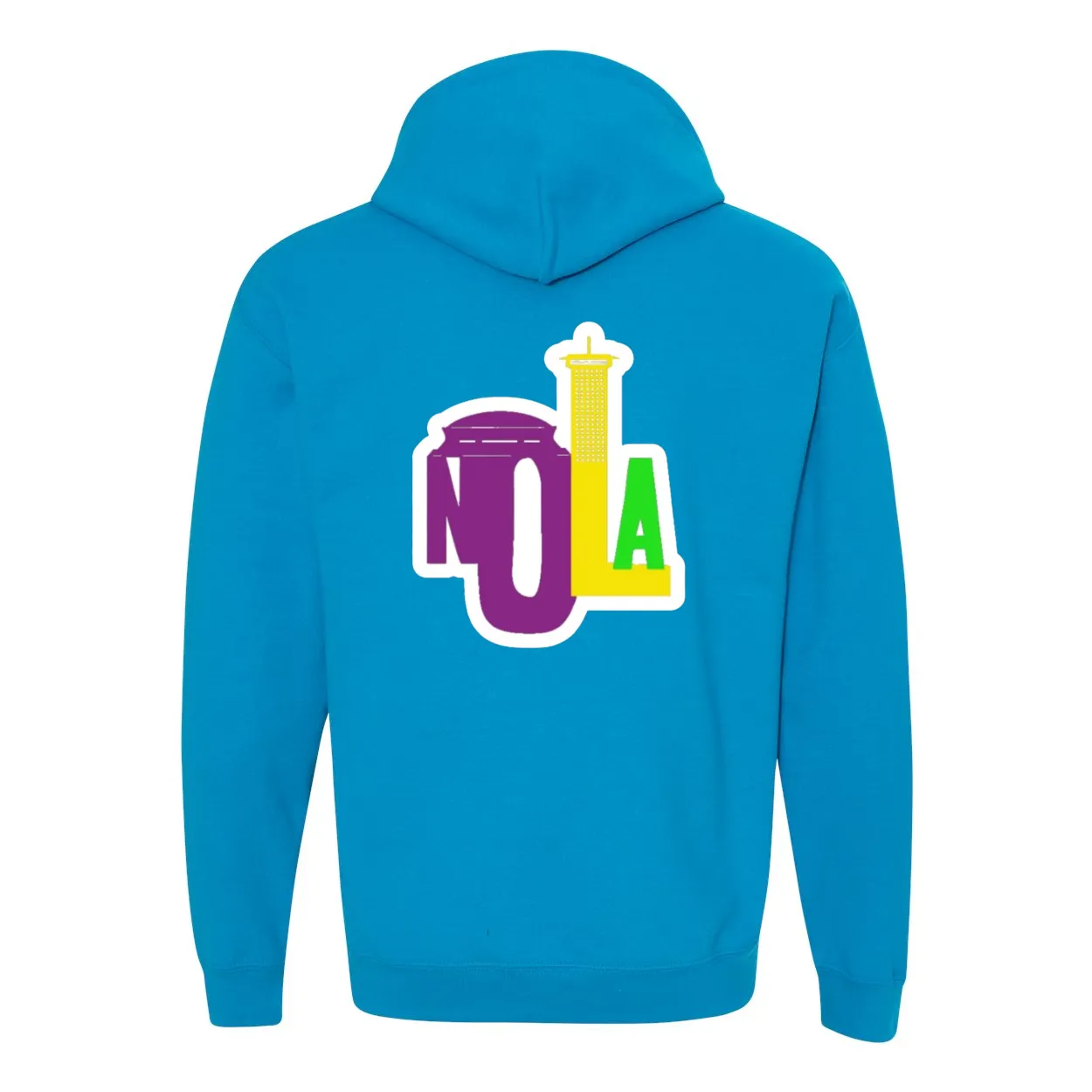 NOLA "Skyline" Hoodie (Mardi Gras)