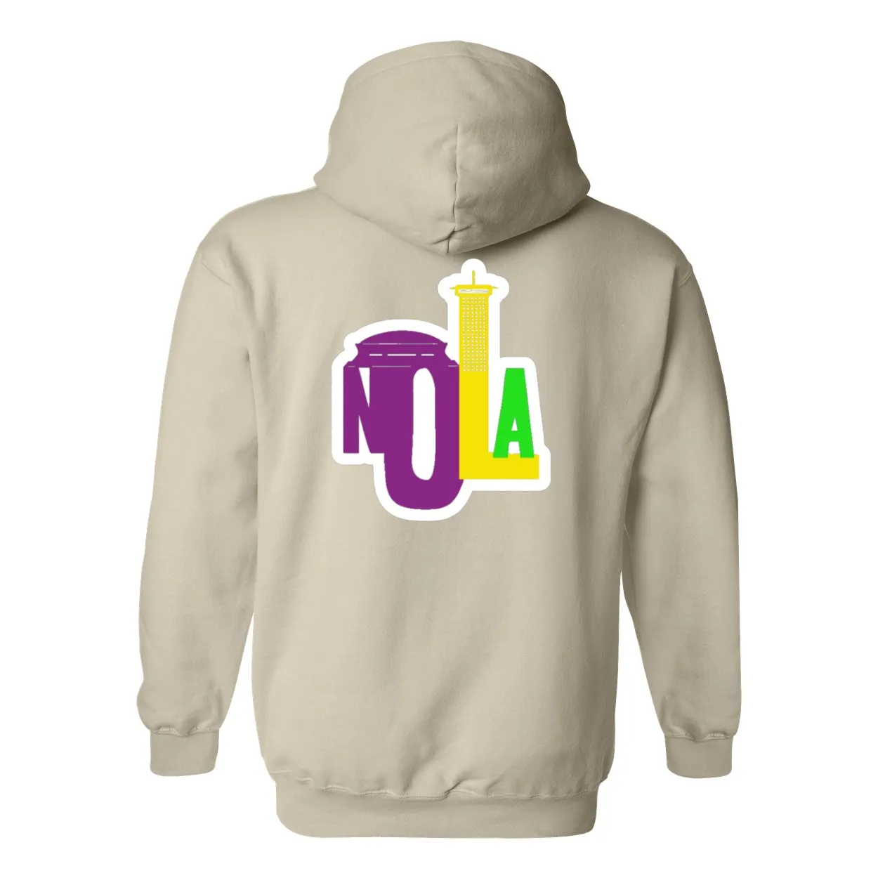 NOLA "Skyline" Hoodie (Mardi Gras)