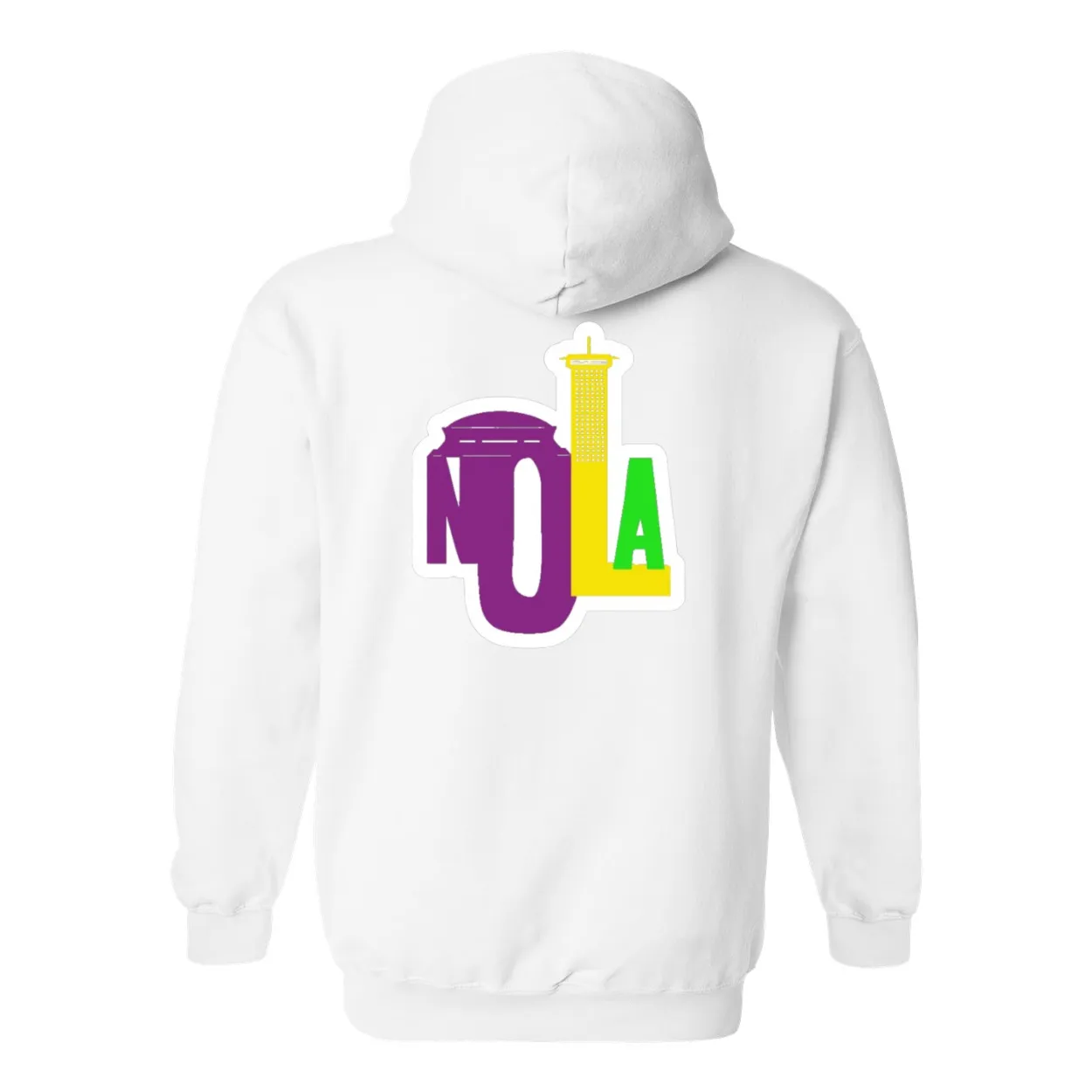 NOLA "Skyline" Hoodie (Mardi Gras)