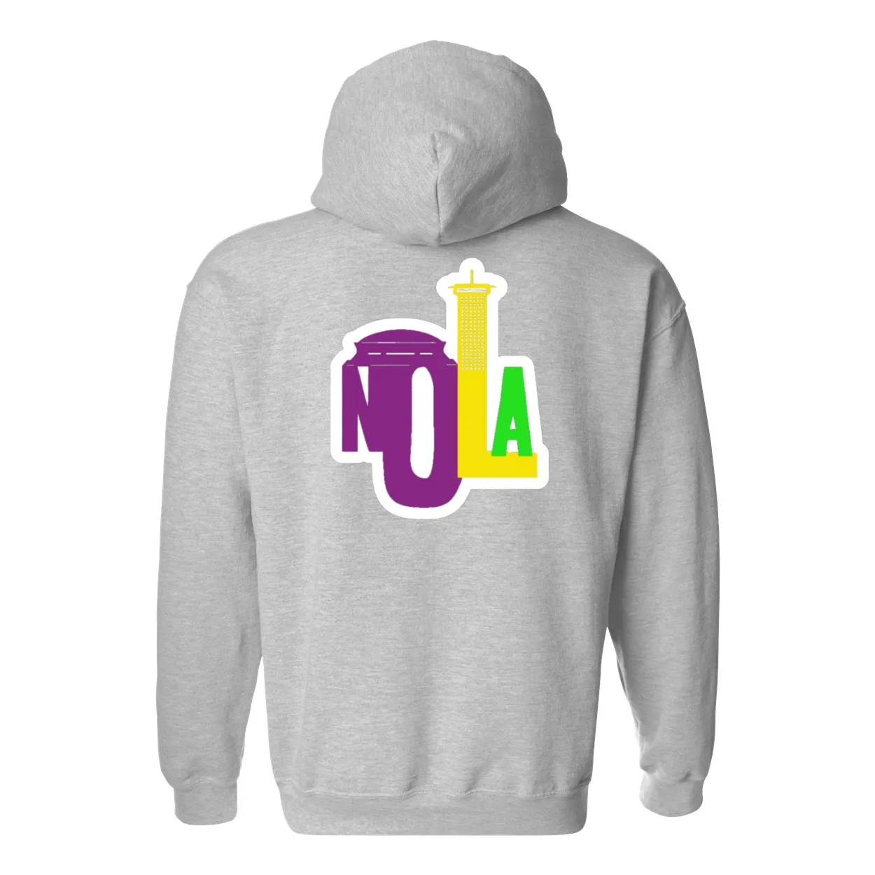 NOLA "Skyline" Hoodie (Mardi Gras)