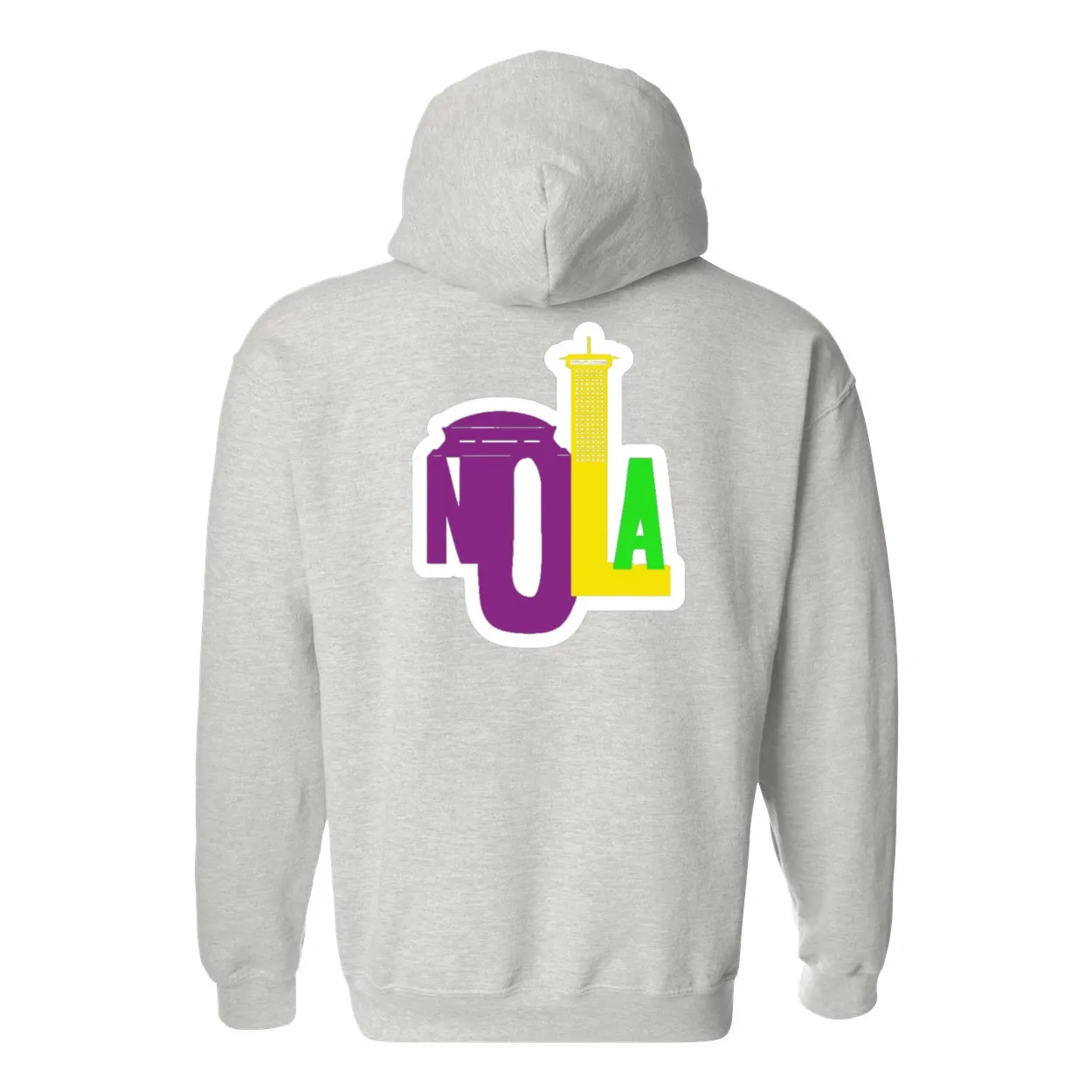 NOLA "Skyline" Hoodie (Mardi Gras)