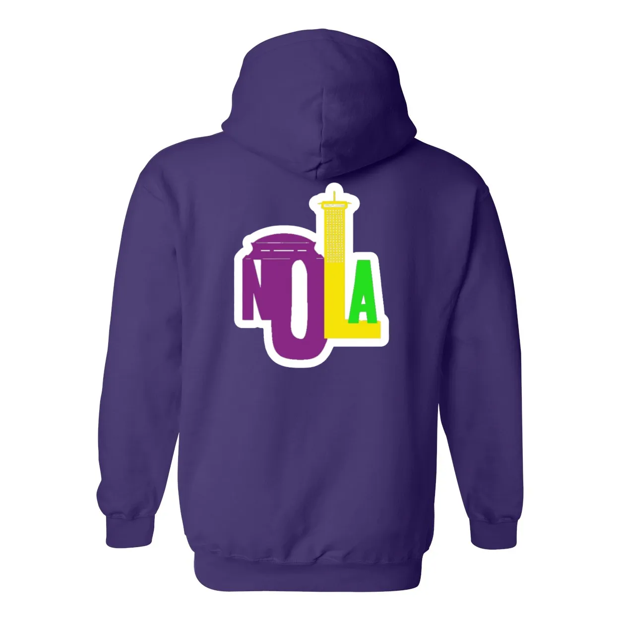 NOLA "Skyline" Hoodie (Mardi Gras)