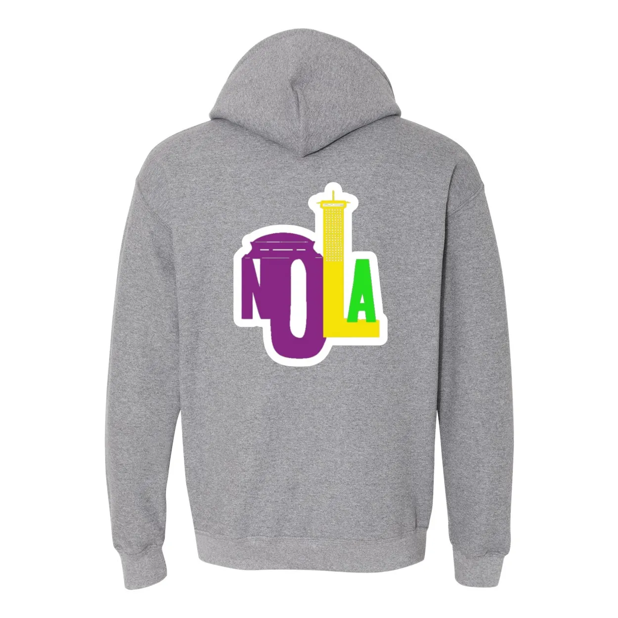 NOLA "Skyline" Hoodie (Mardi Gras)