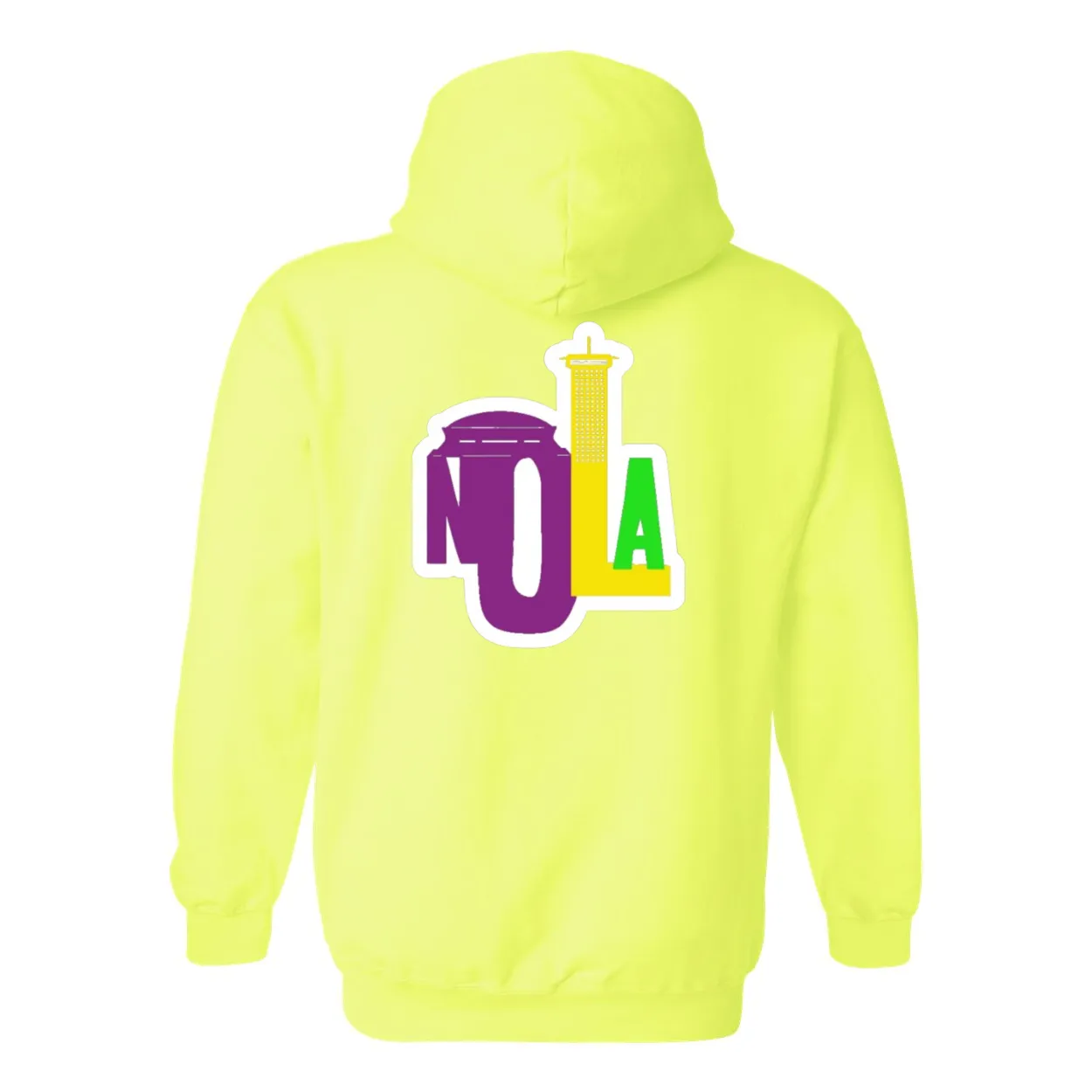 NOLA "Skyline" Hoodie (Mardi Gras)