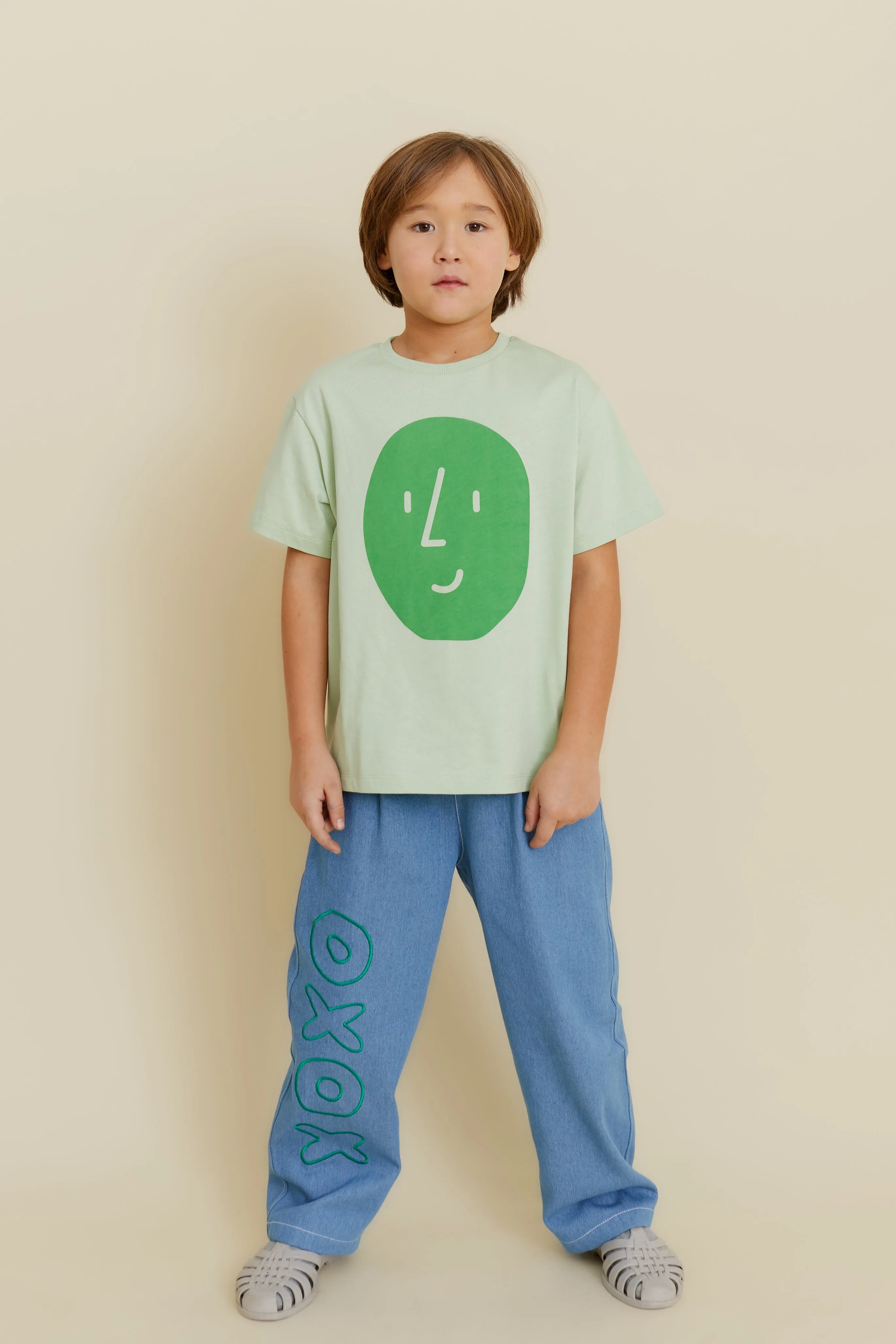 Potato Tee (Green on Green)