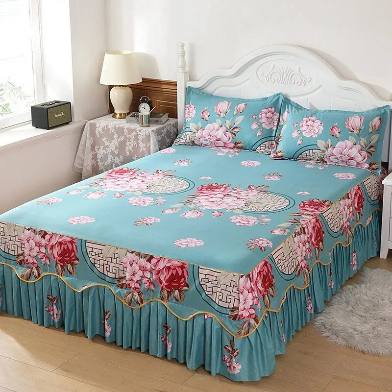 Princess Style Sheet Bed with Skirt