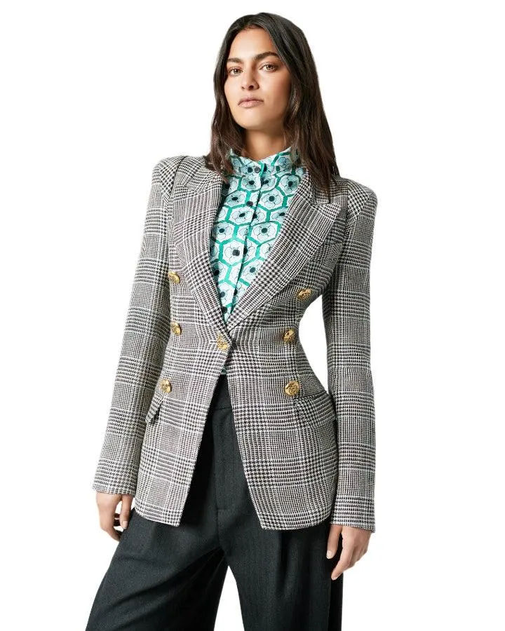 Smythe Glen Check Pattern DB Pagoda Blazer