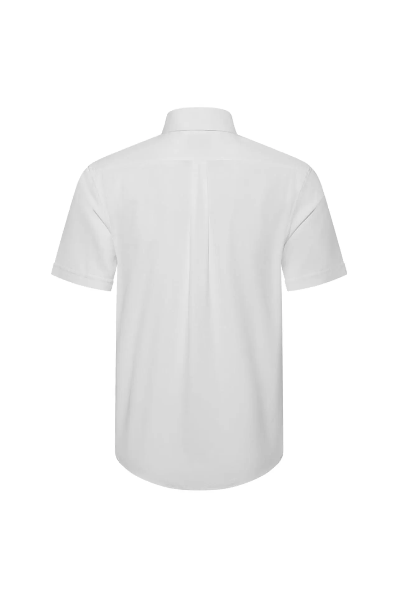 Soft Touch Smart Fit 2 Side Brush Oxford Short Sleeve Casual Shirt