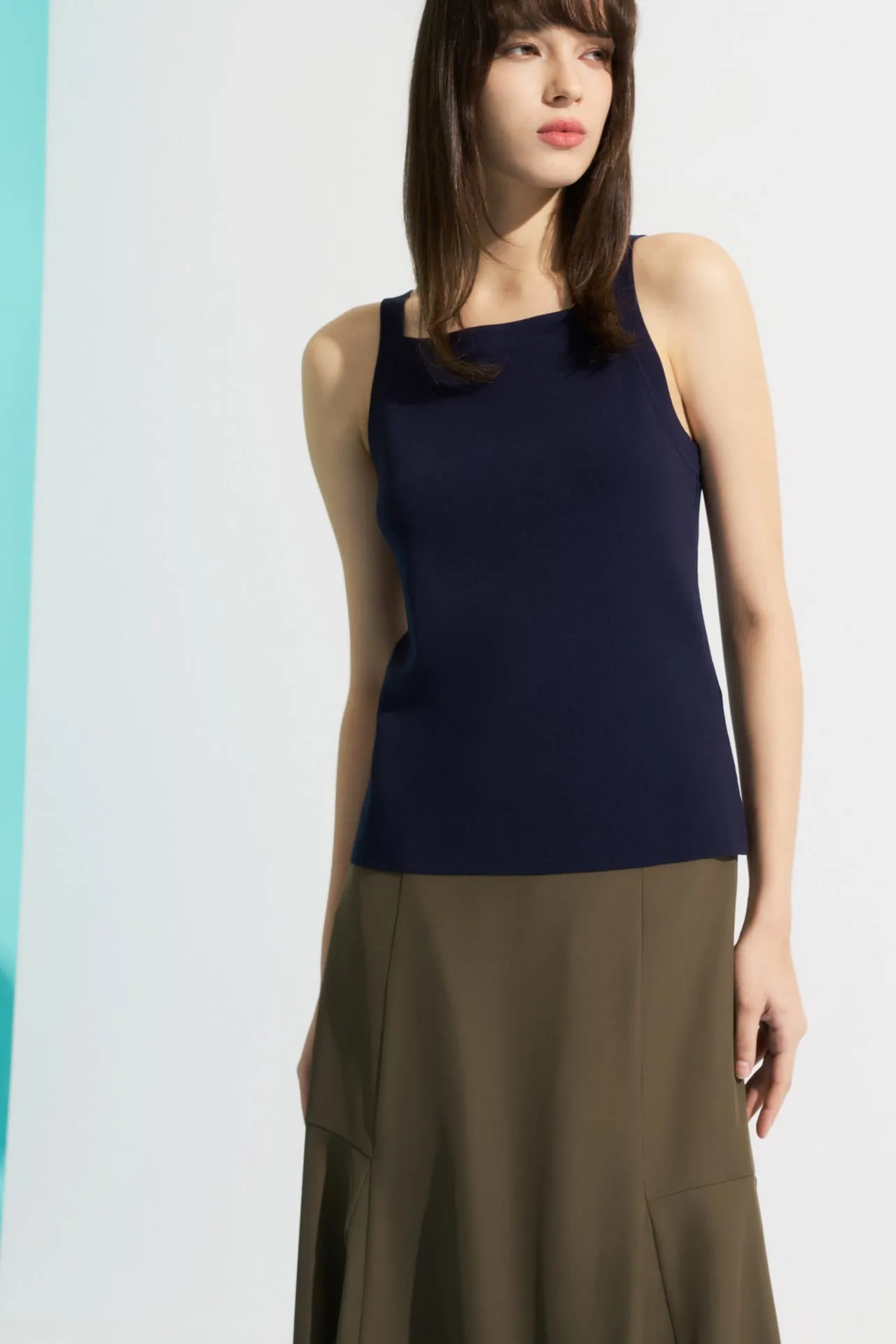 Square Neck Tank Top