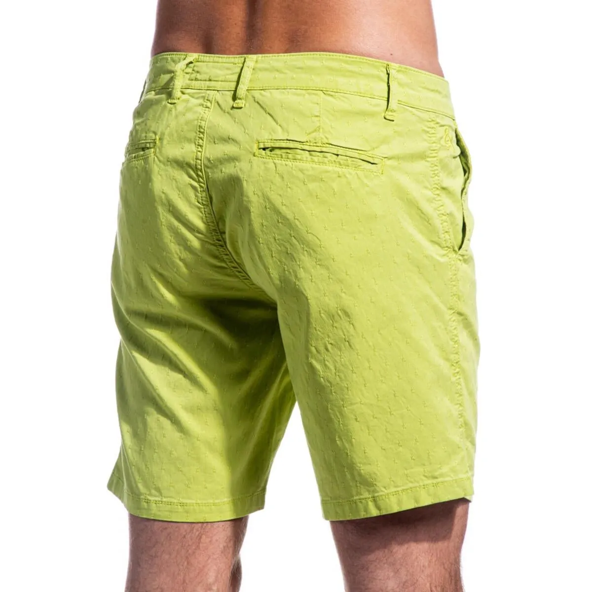 Summer  Green Cotton Shorts by EightX