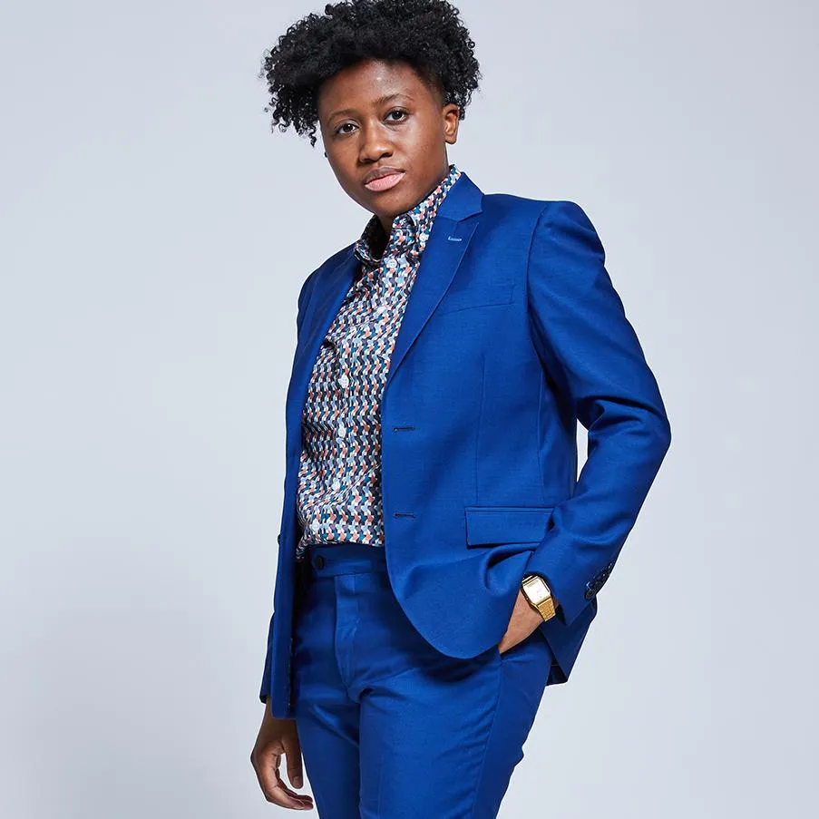 The Georgie Royal Blue Suit Blazer