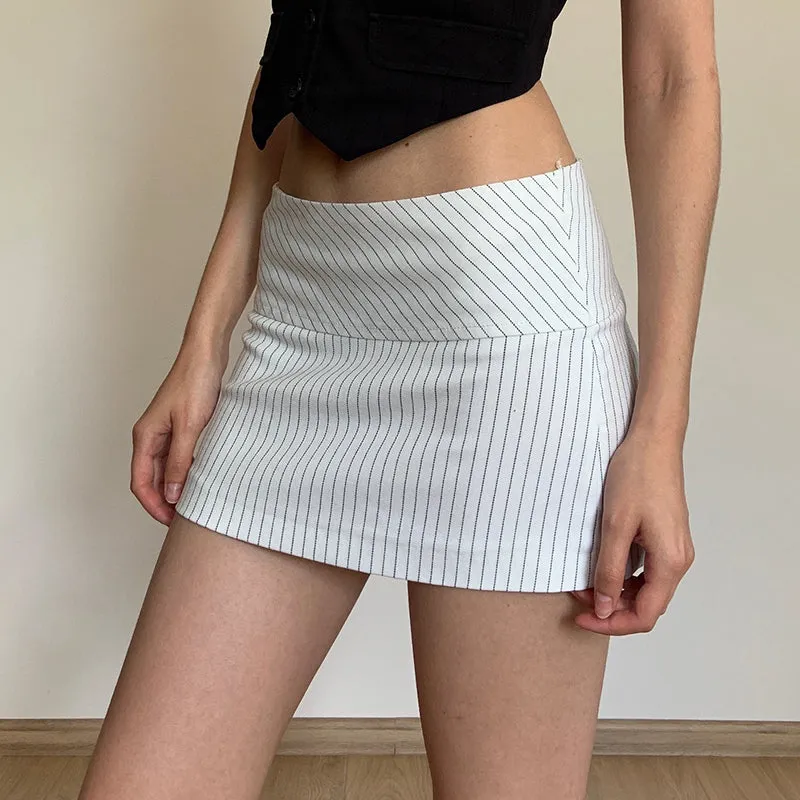 Ursula Striped Mini Skirt