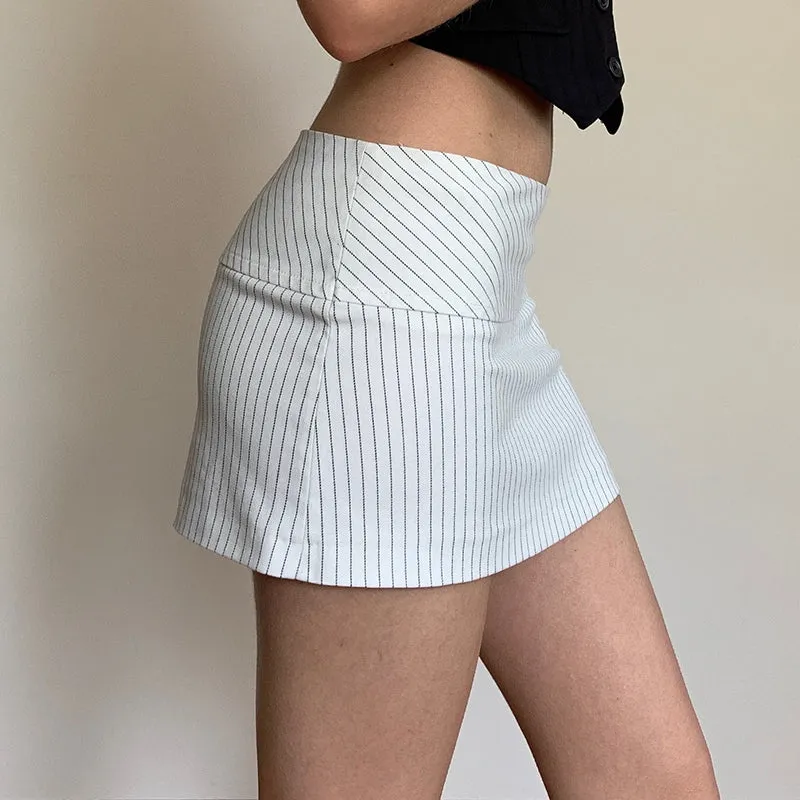 Ursula Striped Mini Skirt