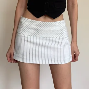 Ursula Striped Mini Skirt