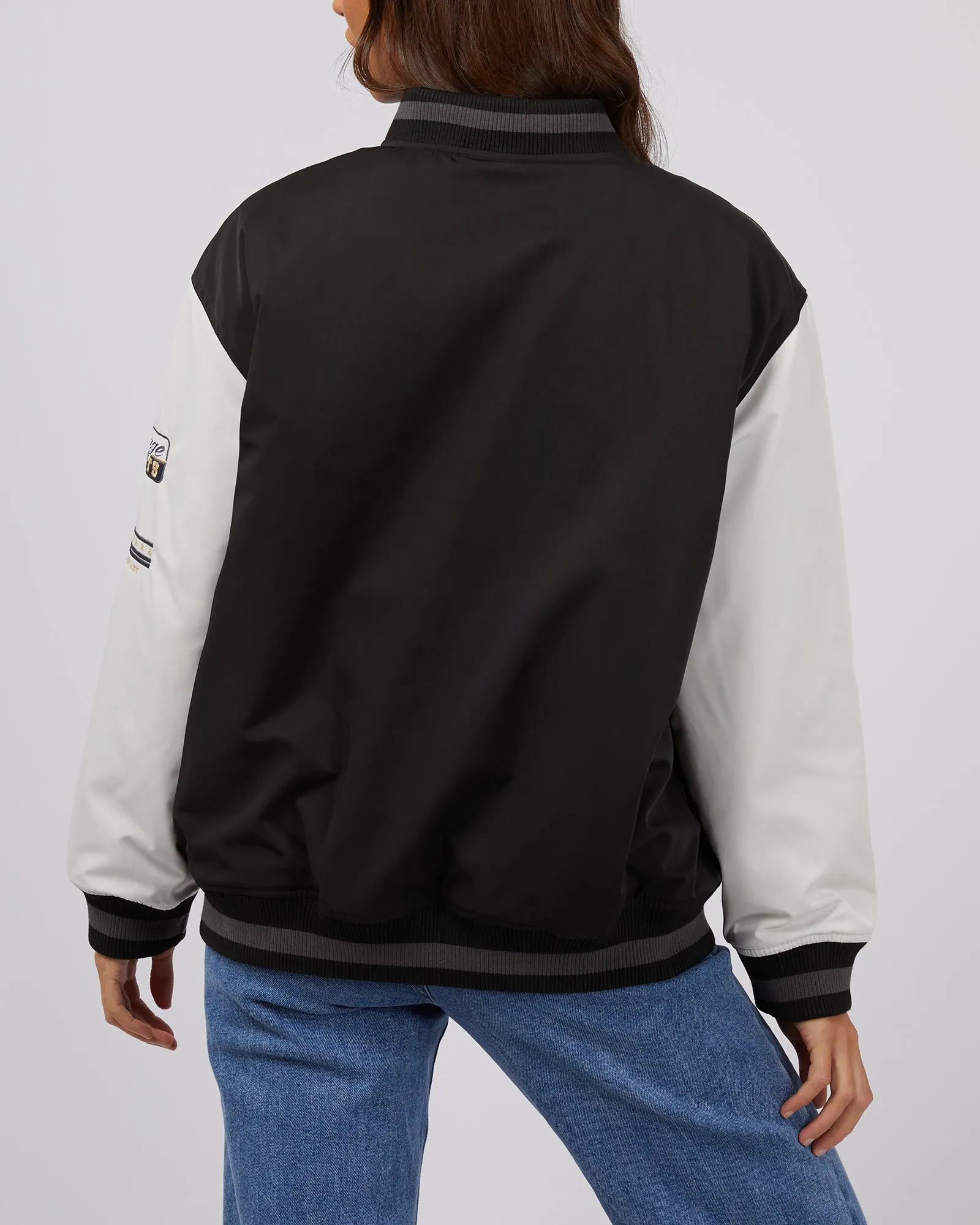 Varsity Jacket Black