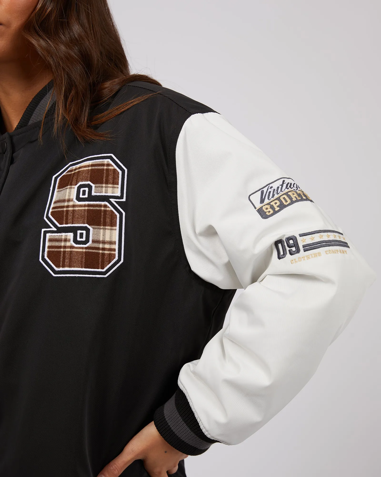 Varsity Jacket Black