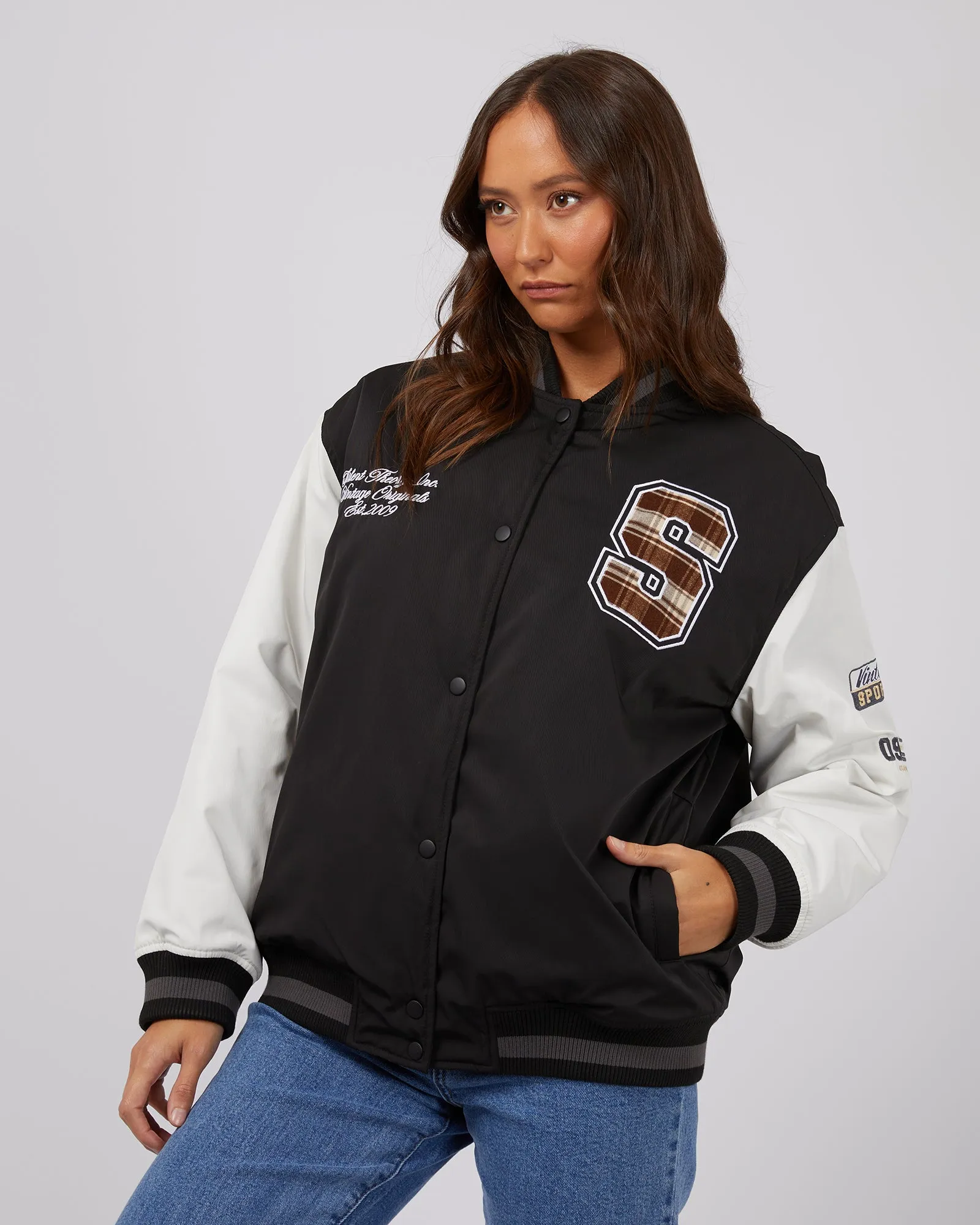 Varsity Jacket Black